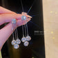 ✨Zircon Round Petal Earrings🎀