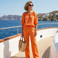 Hot Pick 50%OFF⏰Drawstring Top & Pants✨Women's Loungewear Set, Casual Daily Style