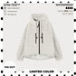 📢📢40% OFF !! ⏰Wide-Brim Hood💧Short Oversized Rain Jacket With Bubble Hem,Adjustable Cuffs