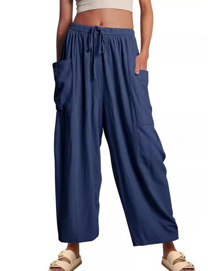 📢📢40% OFF⏰ Women's Linen Wide Leg Pants – Breezy, High-Waisted, Flowy 🌾