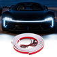 📢📢50% OFF !!⏰【Dynamic Scan HoodBeam Kit】-   Light up your hood with hypnotic smooth scanning effects! ✨🚗