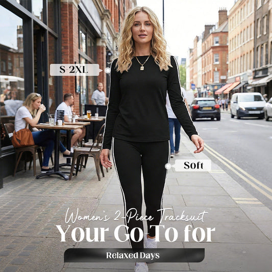 📢📢40% OFF !!!⏰ Women's 2-Piece Tracksuit – Long Sleeve Set, Comfortable & Stylish for Sport or Casual Wear 🧥✨