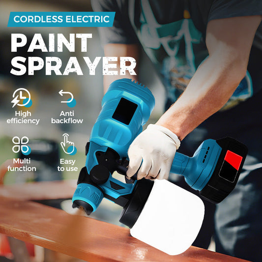 🛠️ 60% OFF NOW! 🎨 Cordless Electric Paint Sprayer – HVLP Technology, Even Coating & Fast DIY Projects ✨