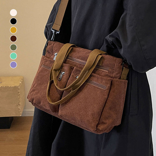 📢📢60% OFF!!⏰👜Vintage Solid Color Shoulder Bag🎁