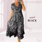 📢📢50%  OFF !! ⏰ Floral Print V-neck Dress