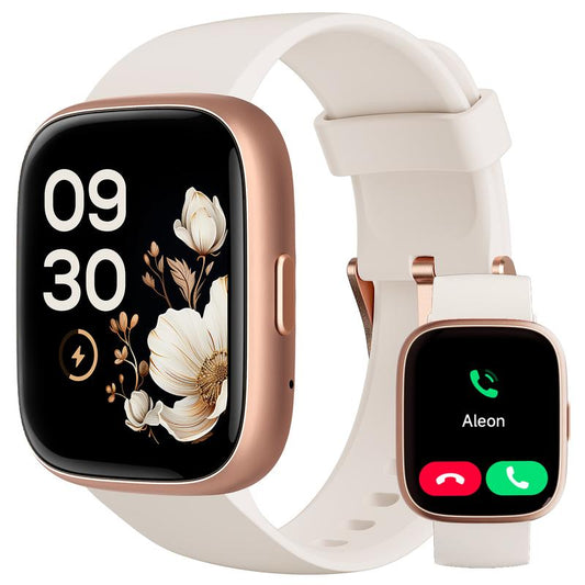📢60%  OFF !! ⏰Smart Watch for Women Men, Fitness Tracker with Answer/Make Calls, Fitness Watch with Sleep Tracker/100 Sports/IP68 Waterproof Pedometer