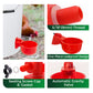 📢📢50% OFF !! ⏰ 5/16 Inch Thread Automatic Poultry Water Cups