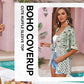 📢📢Big Sale Now On!⏰🌸Women's Floral Kimono Ruffle Sleeve Tie Cardigans Flowy Boho Loose Cover Ups
