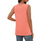 🏆Last Day Special Price ￡11.99!!💐2026 Women’s Button Down V Neck Loose Fit Tank Top