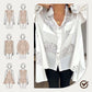 📢📢50% OFF !!!⏰2026 New Hot Sale 💖 Letter Print Fashion Lapel Shirt