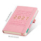 📢📢40% OFF !! ⏰A5 2027 One‑Day‑Per‑Page Diary Notebook ✨