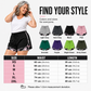 📢📢40% OFF !! ⏰Women's Casual Athletic Shorts with Built-in Liner