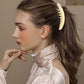 📢📢40% OFF !! ⏰50K+ SOLD! Banana Hair Clips ! Non-slip, easy open & 6 colors. Elegant ponytails – grab yours! ✅
