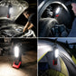 📢📢40% OFF !! ⏰ SAKERPLUS Rechargeable Work Light, 3000LM COB LED Magnetic Mechanic Light with 360° Swivel Hook, 180° Adjustable Stand, Flashlight Mode, USB-C Charging, IP54 Water-Resistant for Car Repair, Garage & Camping
