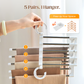 📢📢Buy 5 Get 5 Free ⏰Household Multifunctional Telescopic Folding Multi-layer Pants Storage Rack
