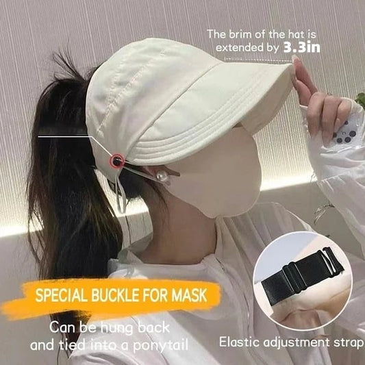 📢📢40% OFF !! ⏰Outdoor UV Protection Hollow Top Sun Hat