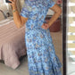 📢📢50%  OFF !! ⏰ Floral Print V-neck Dress