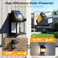 📢📢50% OFF !! ⏰ Solar Tungsten Wall Light – Auto-on, warm glow & wire-free ✨