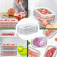 📢📢40% OFF !! ⏰3 Layer Reusable Food Storage Containers with Lid Clear Fridge Crisper