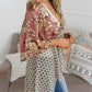 📢📢Big Sale Now On!⏰🌸Women's Floral Kimono Ruffle Sleeve Tie Cardigans Flowy Boho Loose Cover Ups
