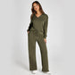 📢📢60%  OFF !! ⏰Women's 2 Piece Sets Outfits Casual Long Sleeve Sweatsuits Sets