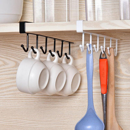 📢📢50% OFF !! ⏰Hangers with 6 hooks | For shelf