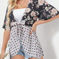 📢📢Big Sale Now On!⏰🌸Women's Floral Kimono Ruffle Sleeve Tie Cardigans Flowy Boho Loose Cover Ups