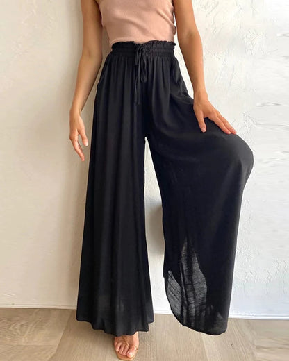 📢📢40% OFF !! ⏰Solid Color High Waist Pants