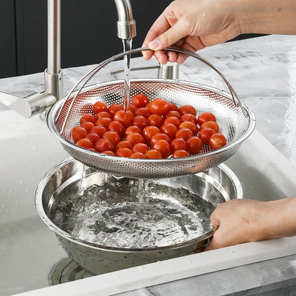 📢📢40% OFF !! ⏰All-In-One Stainless Steel Steamer With Handle