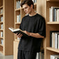 📢📢40% OFF !! ⏰Men's T-Shirt & Wide-Leg Pants 2-Piece Set