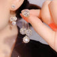 ✨Zircon Round Petal Earrings🎀