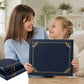 📢📢40% OFF !! ⏰United States Birth Certificate Holder Elegant Gold Foil Protective Cover