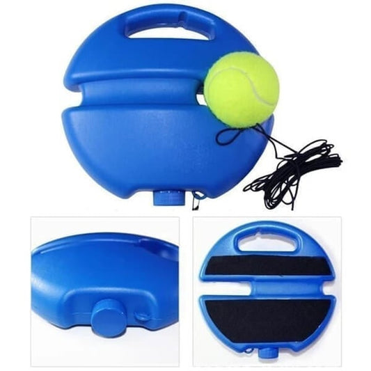 📢📢40% OFF !! ⏰🎾 Portable Tennis Trainer | Sand- or Water-Filled Base for Stability · Lanyard Design · Lightweight and Portable | Personal Training · Outdoor Parks · Parent-Child Activities
