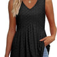 📢📢50% OFF !!!⏰Women Dressy Sleeveless V Neck Babydoll Tank Tops