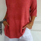 📢📢60% OFF !!!⏰Solid Color Knitted V-neck Top
