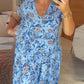 📢📢50%  OFF !! ⏰ Floral Print V-neck Dress