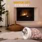 📢📢40% OFF !! ⏰Plush Cave-Style Semi-Enclosed Cat Sleeping Bag Pet Bed | Soft Plush Lining, Washable and Easy to Care🧺