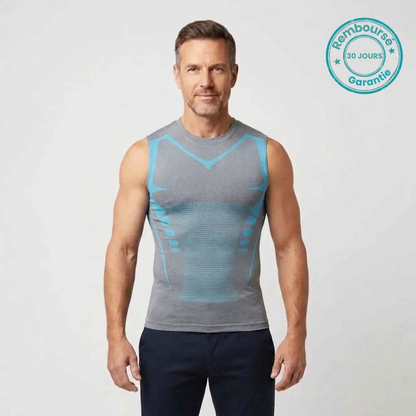 📢📢40% OFF !! ⏰Ionic Shaping Vest – Compression, Cooling, Sleeveless, Body Contouring 💪