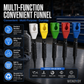 📢📢50% OFF !! ⏰ Flexible Oil Drain Funnel – Bendable Reusable Fluid Transfer Tool for Automotive Maintenance