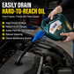 📢📢50% OFF !! ⏰ Flexible Oil Drain Funnel – Bendable Reusable Fluid Transfer Tool for Automotive Maintenance