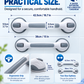 📢📢40% OFF !! ⏰ Suction Cup Grab Bar – Tool-Free No-Drill Install on Tile & Glass, Strong Vacuum Hold, Removable & Reusable – Extra Balance Support for Bathroom Safety 🔒