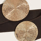 🎁Women's Vintage Gold Buckle High Elastic Belt