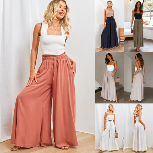 📢📢40% OFF !! ⏰Solid Color High Waist Pants