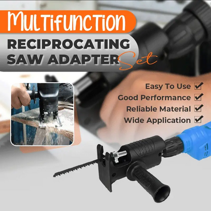 📢📢Buy 2 Get 1 Free !! ⏰Multifunction Reciprocating Saw Adapter Set