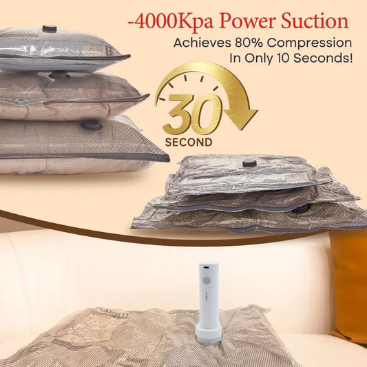 📢📢50%  OFF !! ⏰X7 Cordless Travel Vacuum Bag