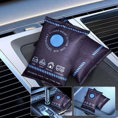 📢📢Buy 5 Get 5 Free !! ⏰Dehumidification Bag Desiccant|Reusable Moisture Absorber with Color-Changing Indicator