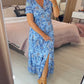 📢📢50%  OFF !! ⏰ Floral Print V-neck Dress