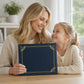 📢📢40% OFF !! ⏰United States Birth Certificate Holder Elegant Gold Foil Protective Cover