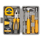 📢📢40% OFF !! ⏰Portable 24-Piece Household Tool Kit – Storage Case Included, Hammer, Screwdriver, Pliers, Tape Measure & Bits for DIY Home Repairs