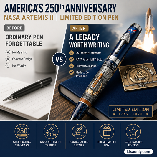 📢📢40% OFF !! ⏰Only 2,500 Exist. Yours Could Be #1.🔥250th U.S. Anniversary Pen